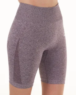 Solar Seamless Shorts Red Dusty Marl