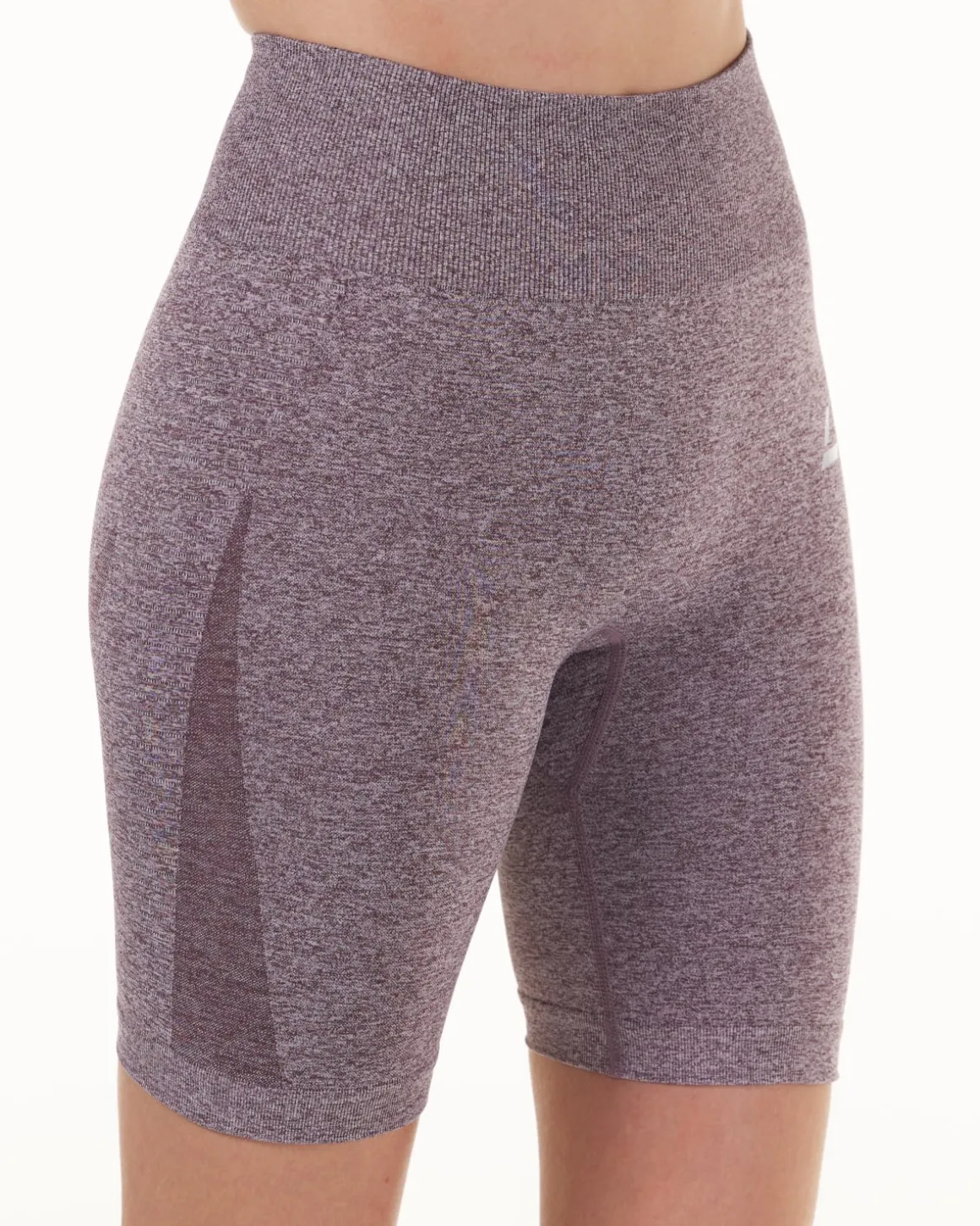 Solar Seamless Shorts Red Dusty Marl