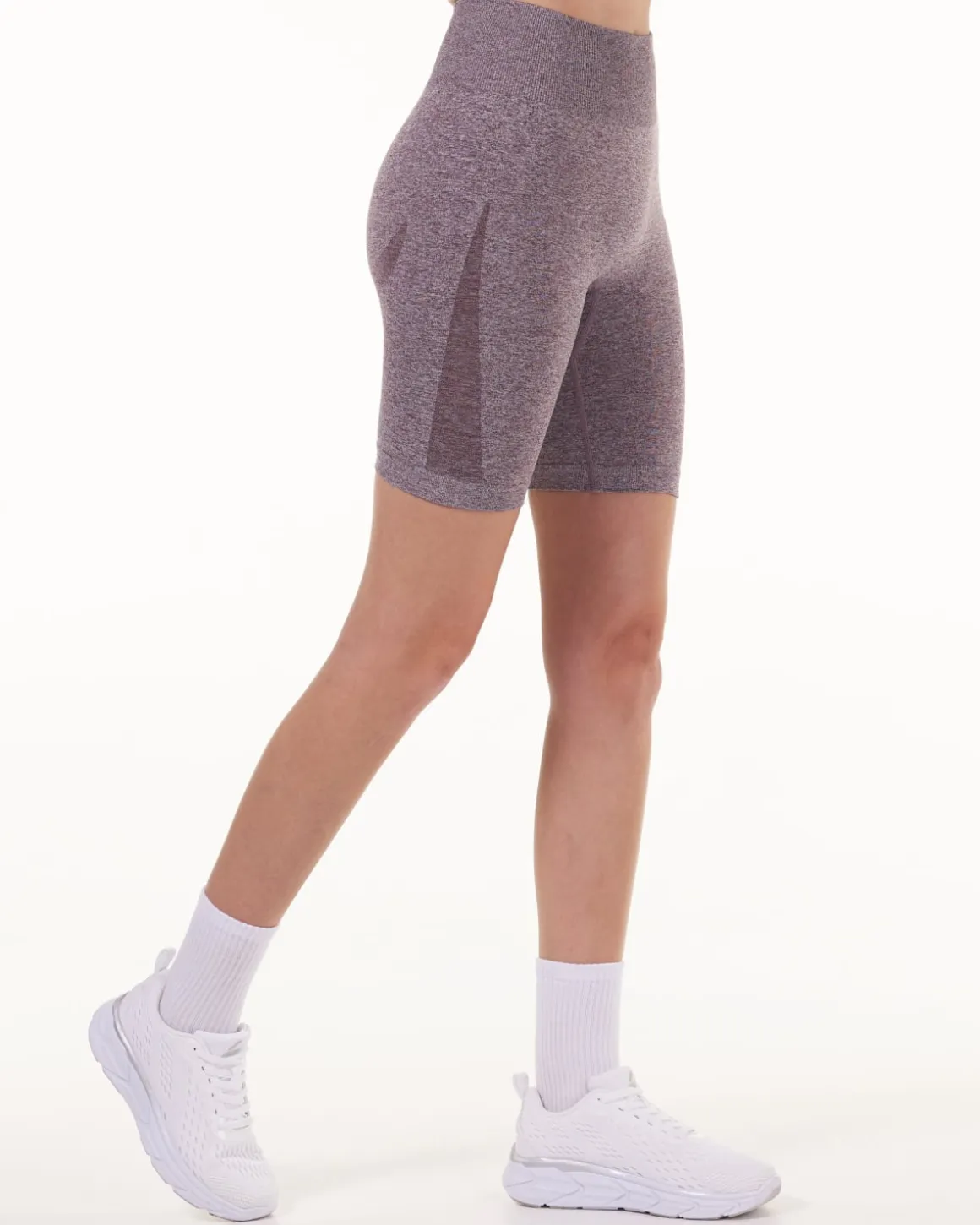 Solar Seamless Shorts Red Dusty Marl