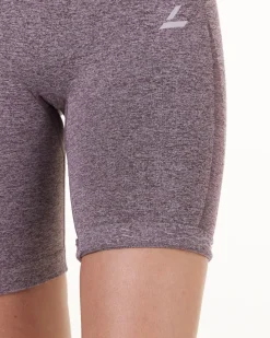 Solar Seamless Shorts Red Dusty Marl