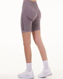 Solar Seamless Shorts Red Dusty Marl