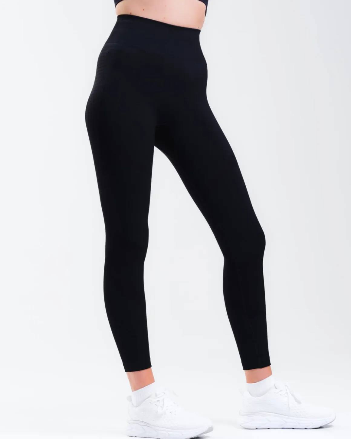 Solar Seamless Tights All Black –