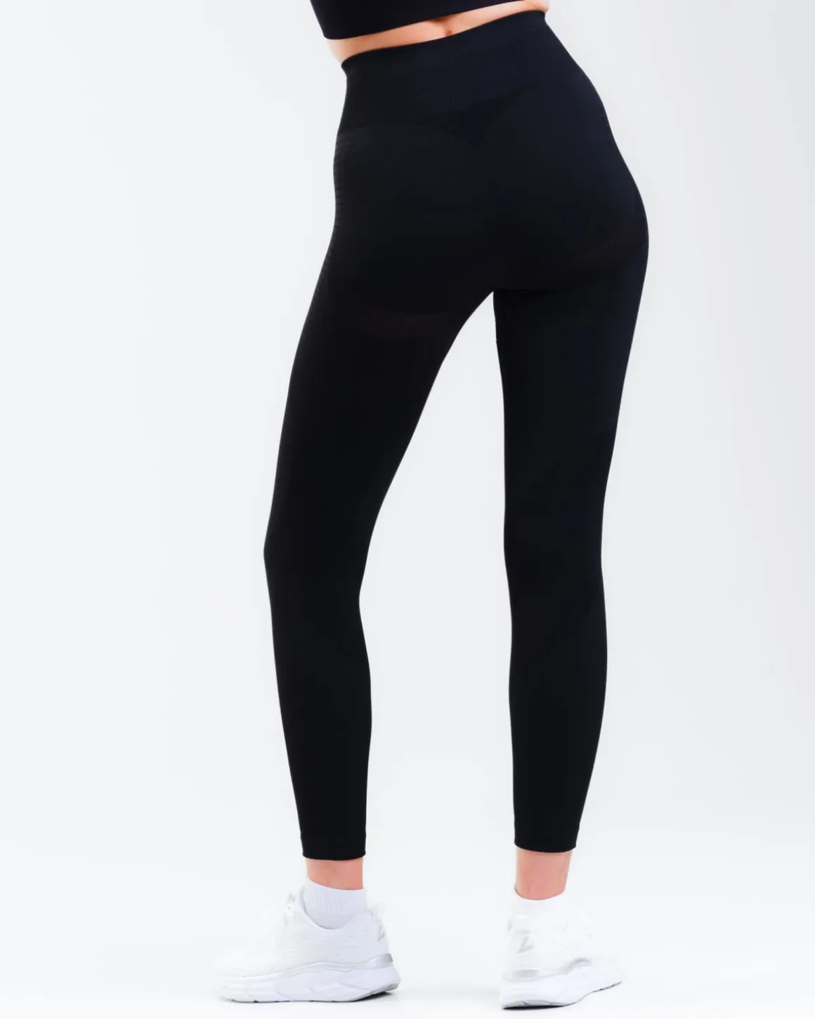 Solar Seamless Tights All Black –