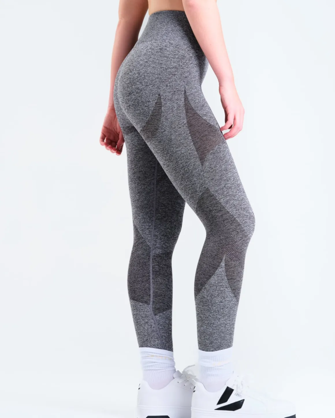 Solar Seamless Tights Dark Grey Marl