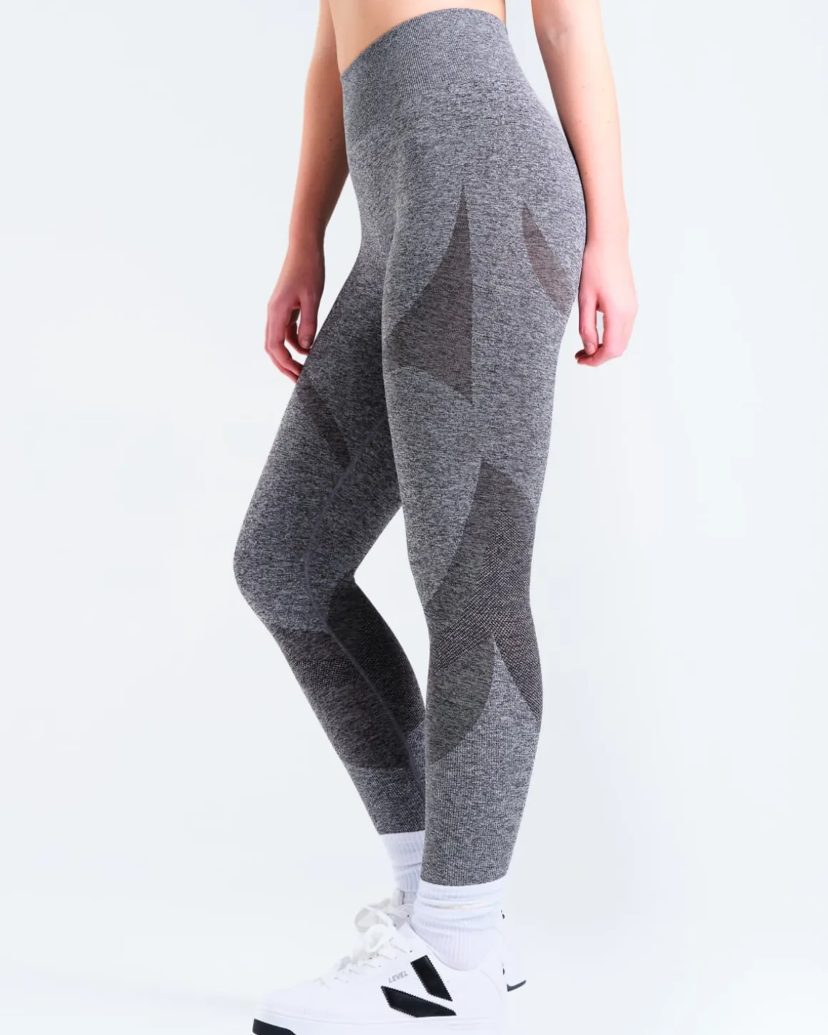 Solar Seamless Tights Dark Grey Marl