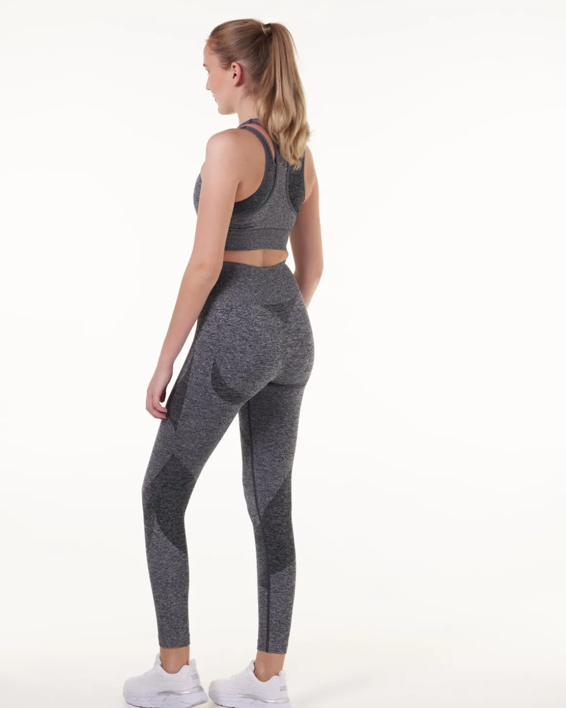 Solar Seamless Tights Grey Marl 22