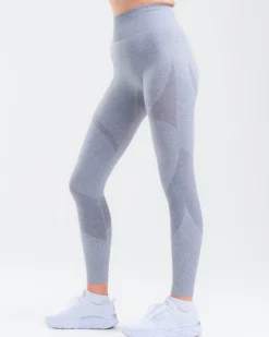 Solar Seamless Tights Mid Grey Marl