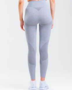 Solar Seamless Tights Mid Grey Marl