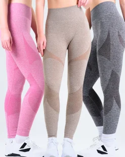 Solar Seamless Tights 3-MIXPACK