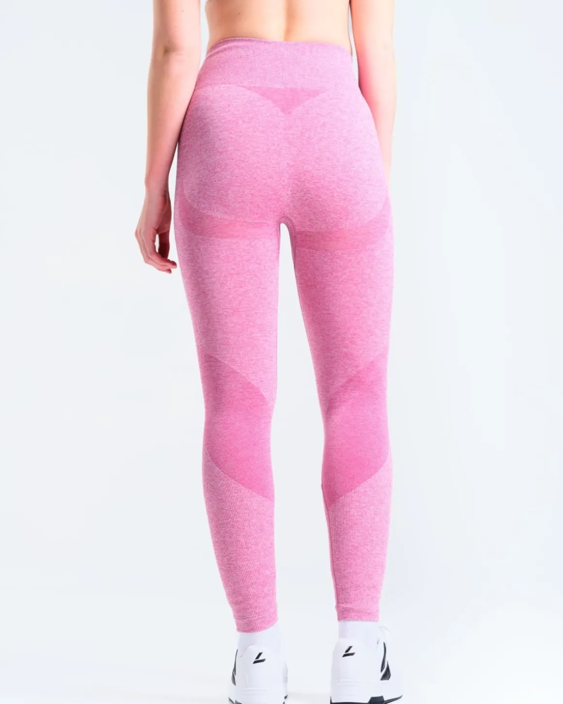 Solar Seamless Tights Pink Violet Marl 2-PACK