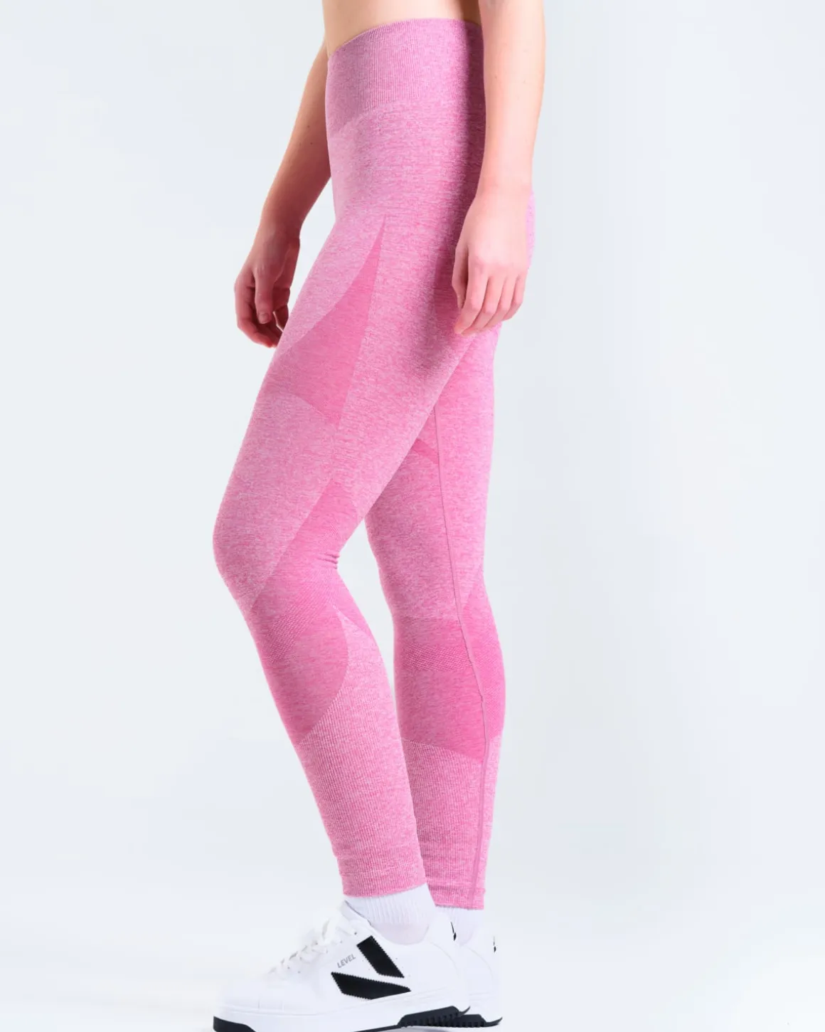 Solar Seamless Tights Pink Violet Marl