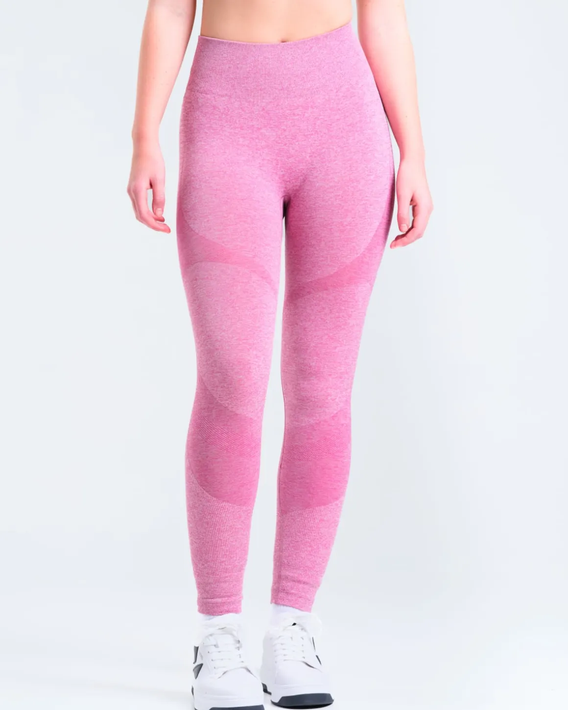 Solar Seamless Tights Pink Violet Marl
