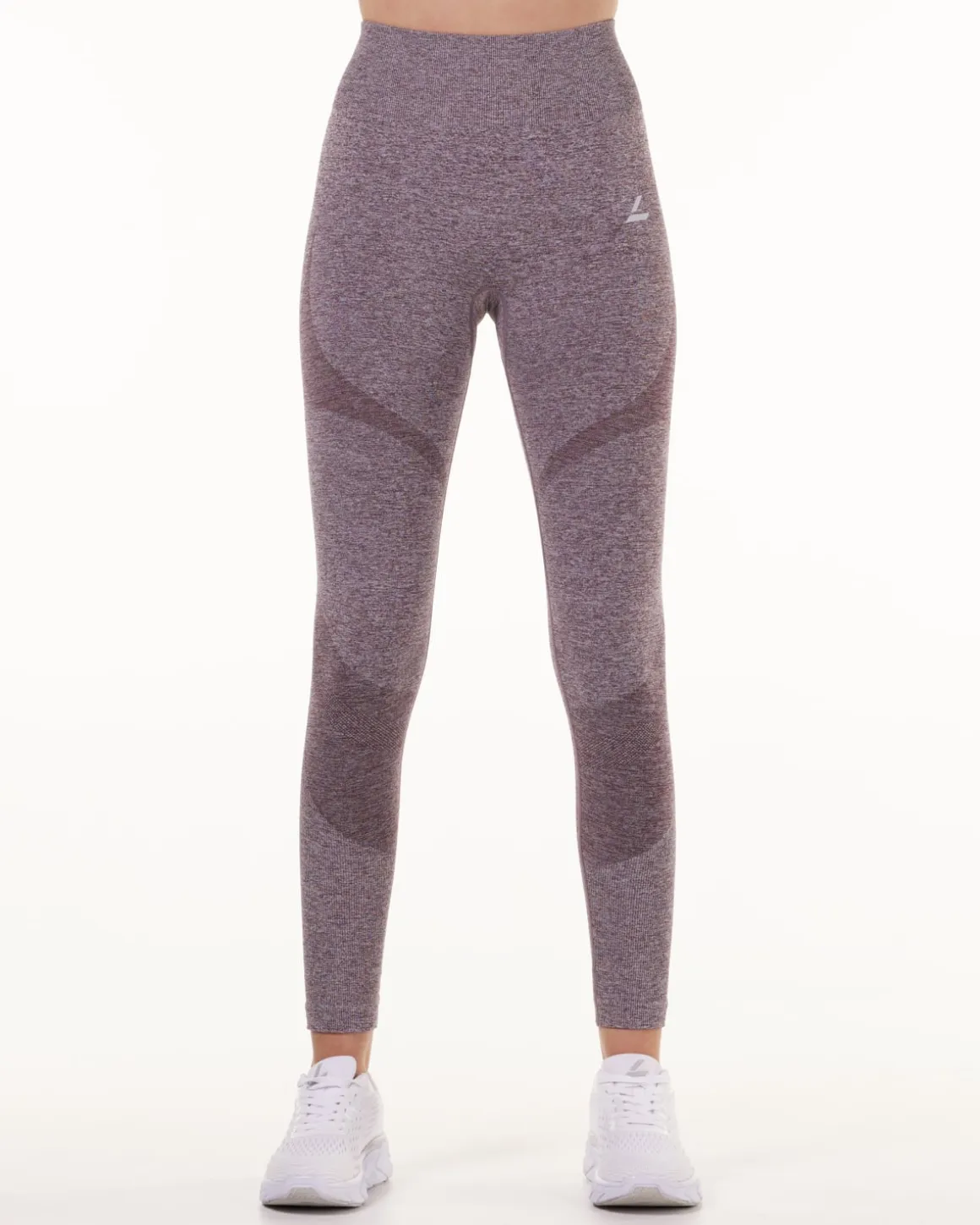 Solar Seamless Tights Red Dusty Marl