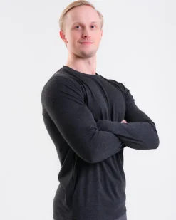 Sports Functional LS M Black Marl