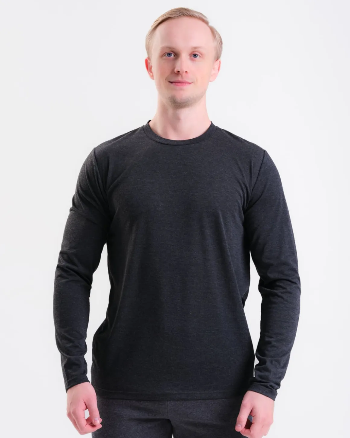 Sports Functional LS M Black Marl