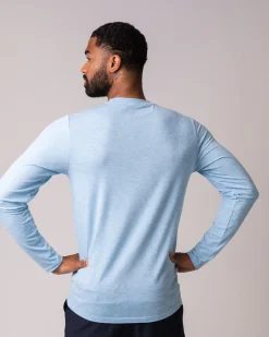 Sports Functional LS M Blue Airy Marl