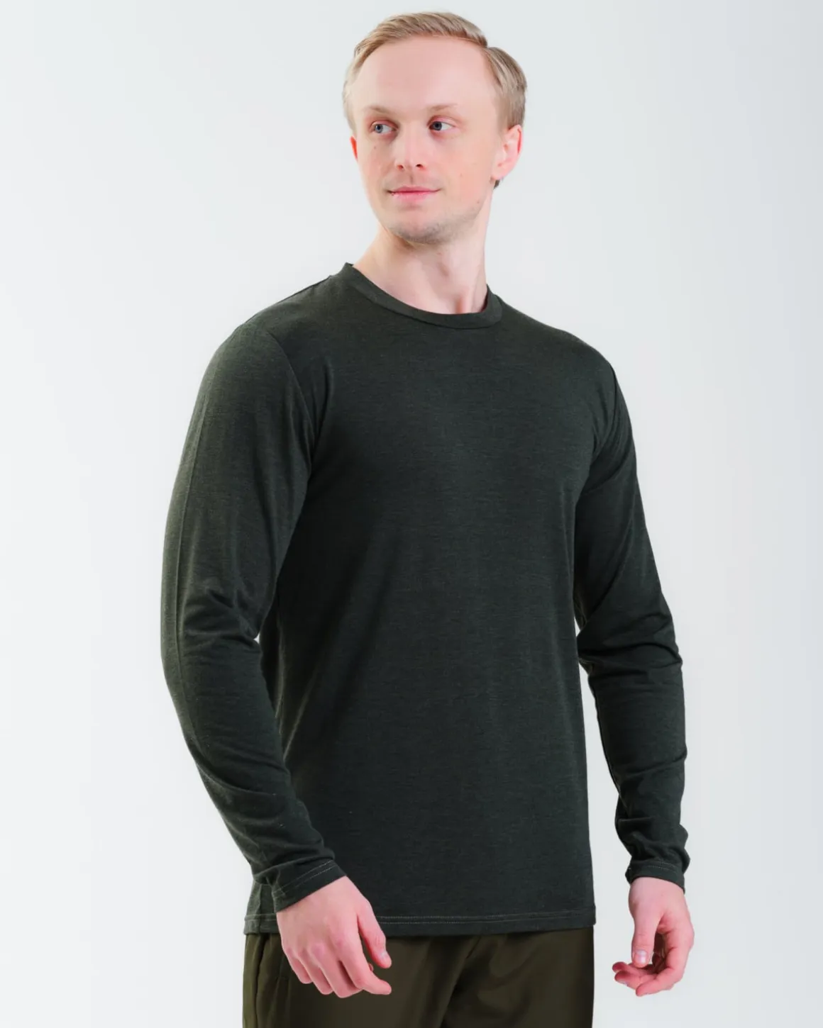 Sports Functional LS M Forest Night Marl