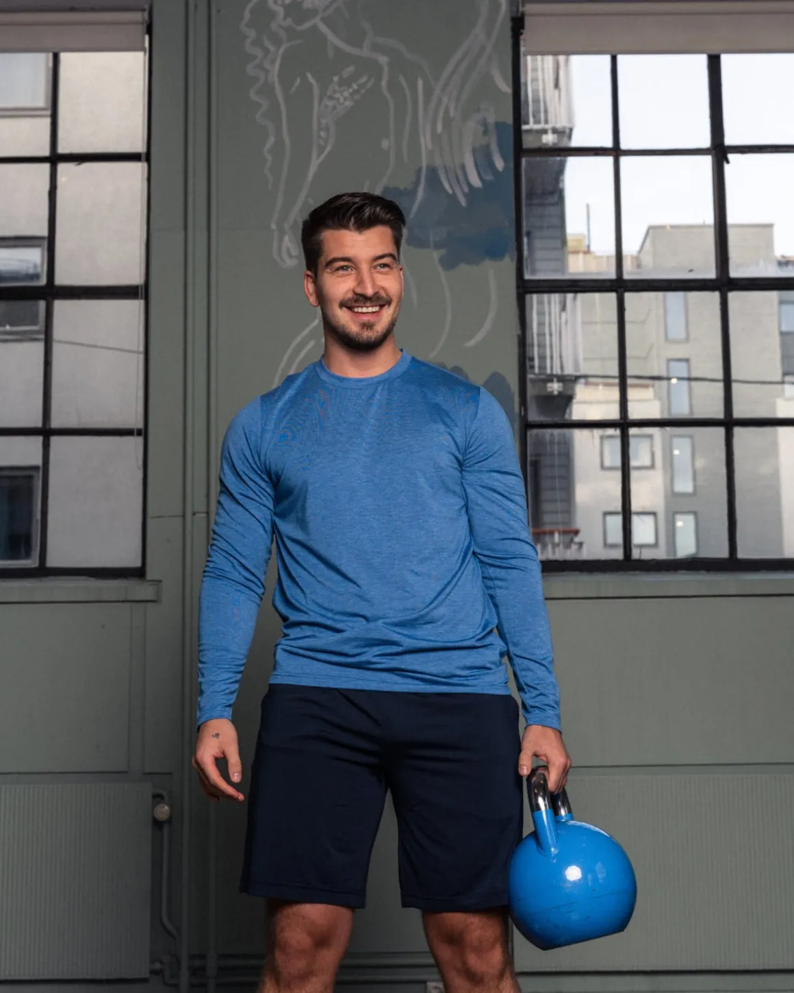 Sports Functional LS M Tide Marl