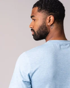 Sports Functional Tee M Blue Airy Marl