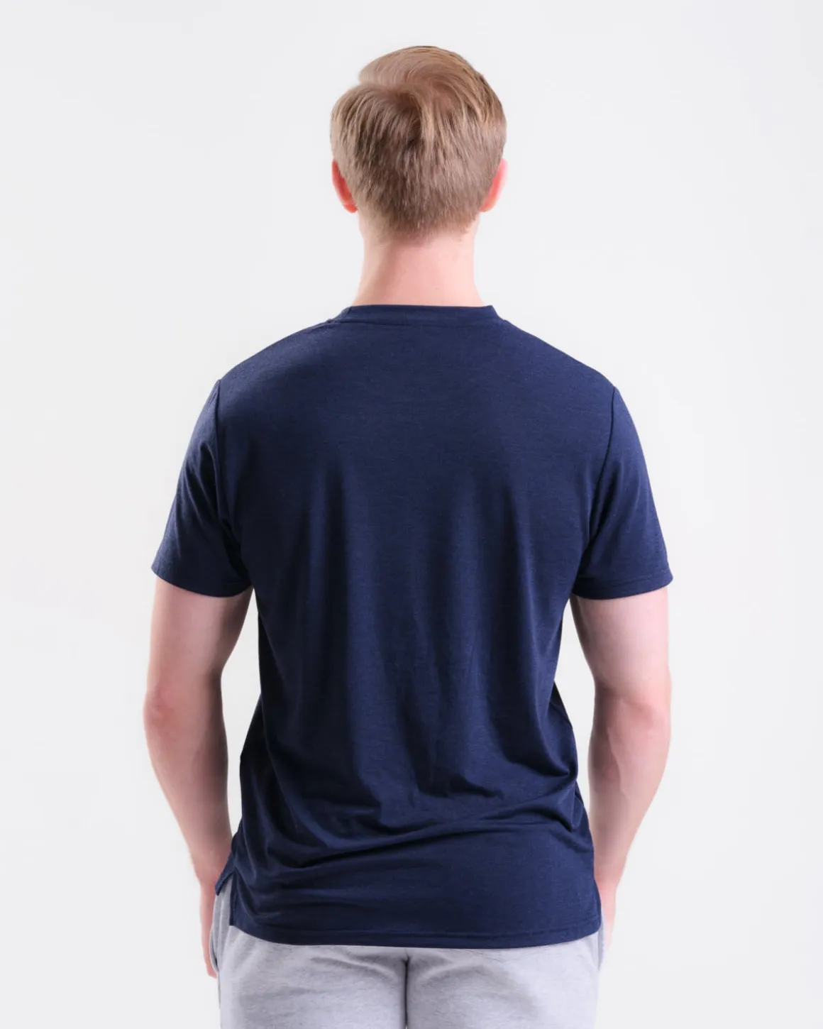 Sports Functional Tee M Blue Navy Marl 2-PACK