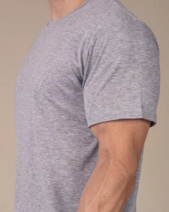 Sports Functional Tee M Light Grey Marl