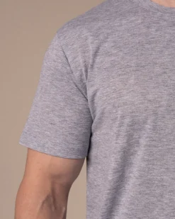 Sports Functional Tee M Light Grey Marl