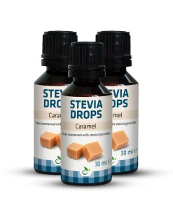 Steviadråper Caramel 3x30ml