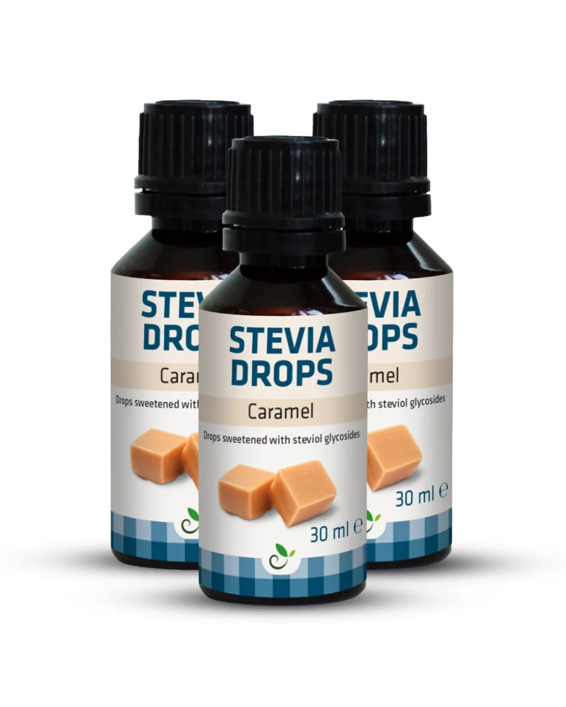 Steviadråper Caramel 3x30ml