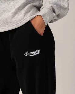 Straight Sweatpants Black/70s