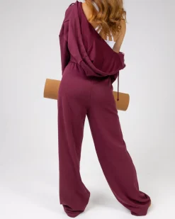 Straight Sweatpants Red/Trashed