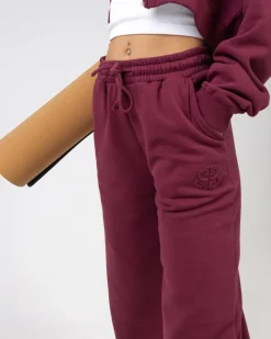 Straight Sweatpants Red/Trashed