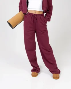 Straight Sweatpants Red/Trashed