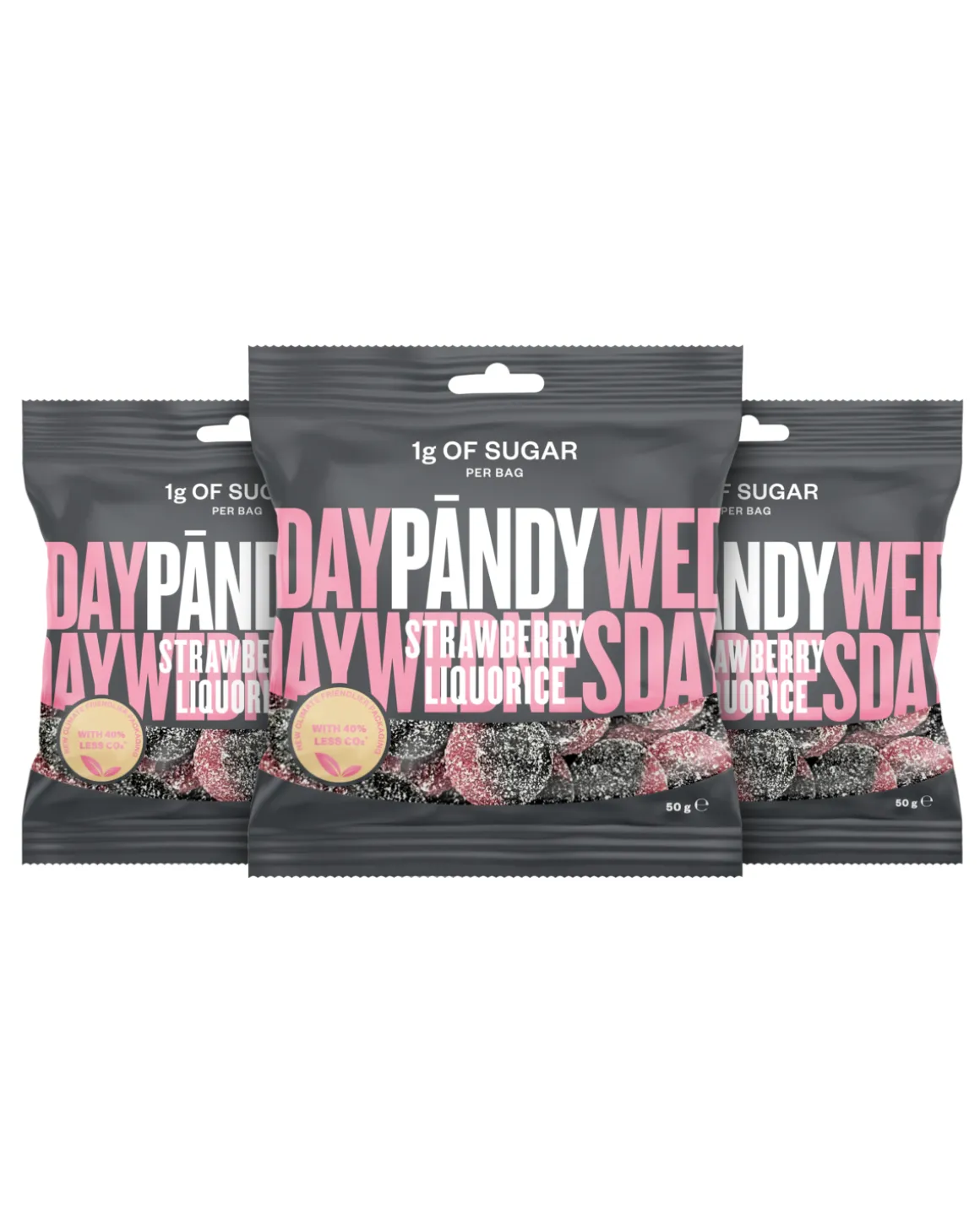 Strawberry/Liquorice 3x50g