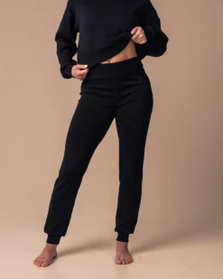 Studio Modal Pants Black