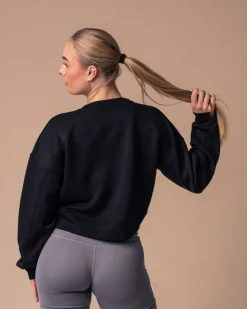 Studio Modal Sweater Black