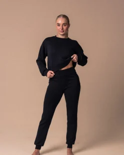 Studio Modal Sweater Black