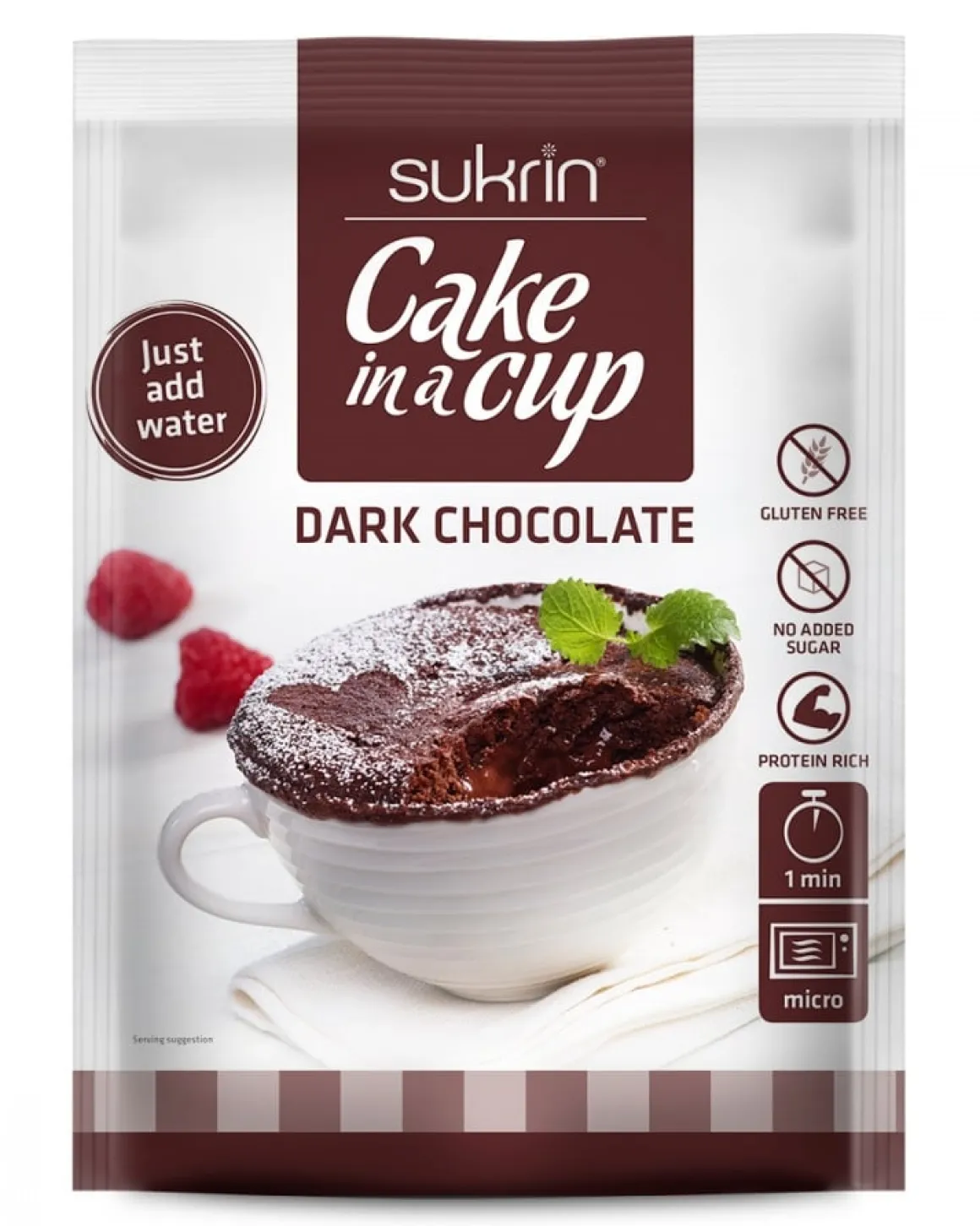 Sukrin Cake In A Cup Dark Chocolate 75g