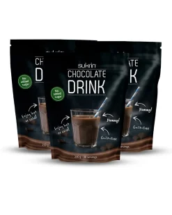 Sukrin Chocolate Drink 3x250g