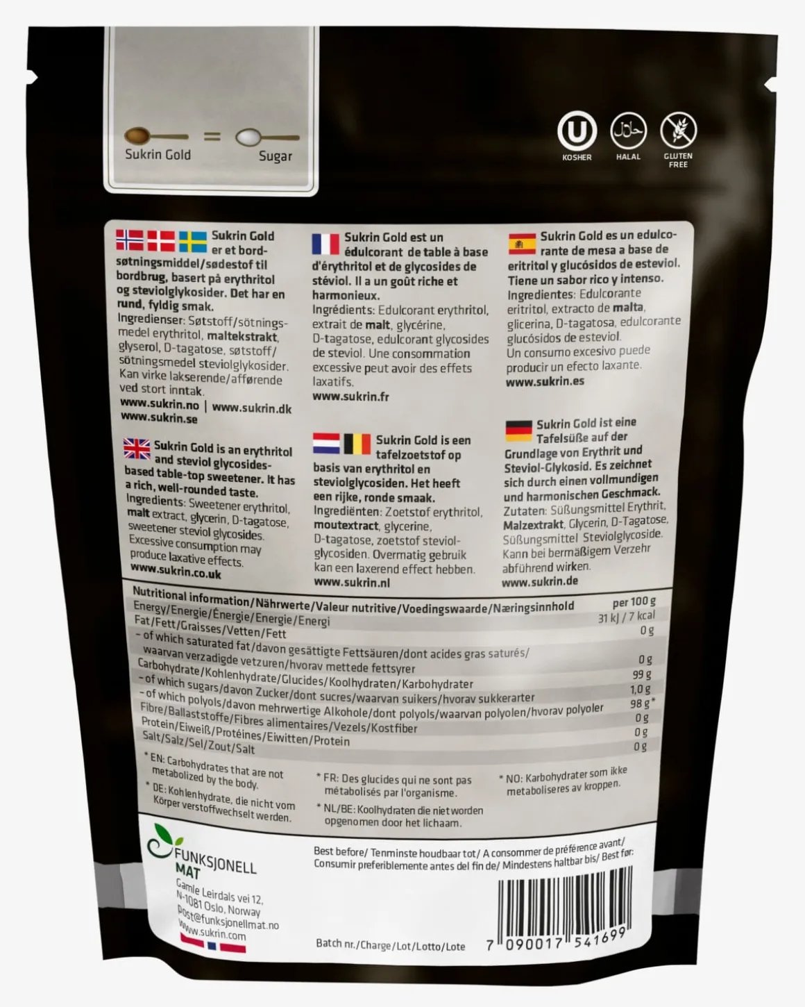 Sukrin Gold 250g