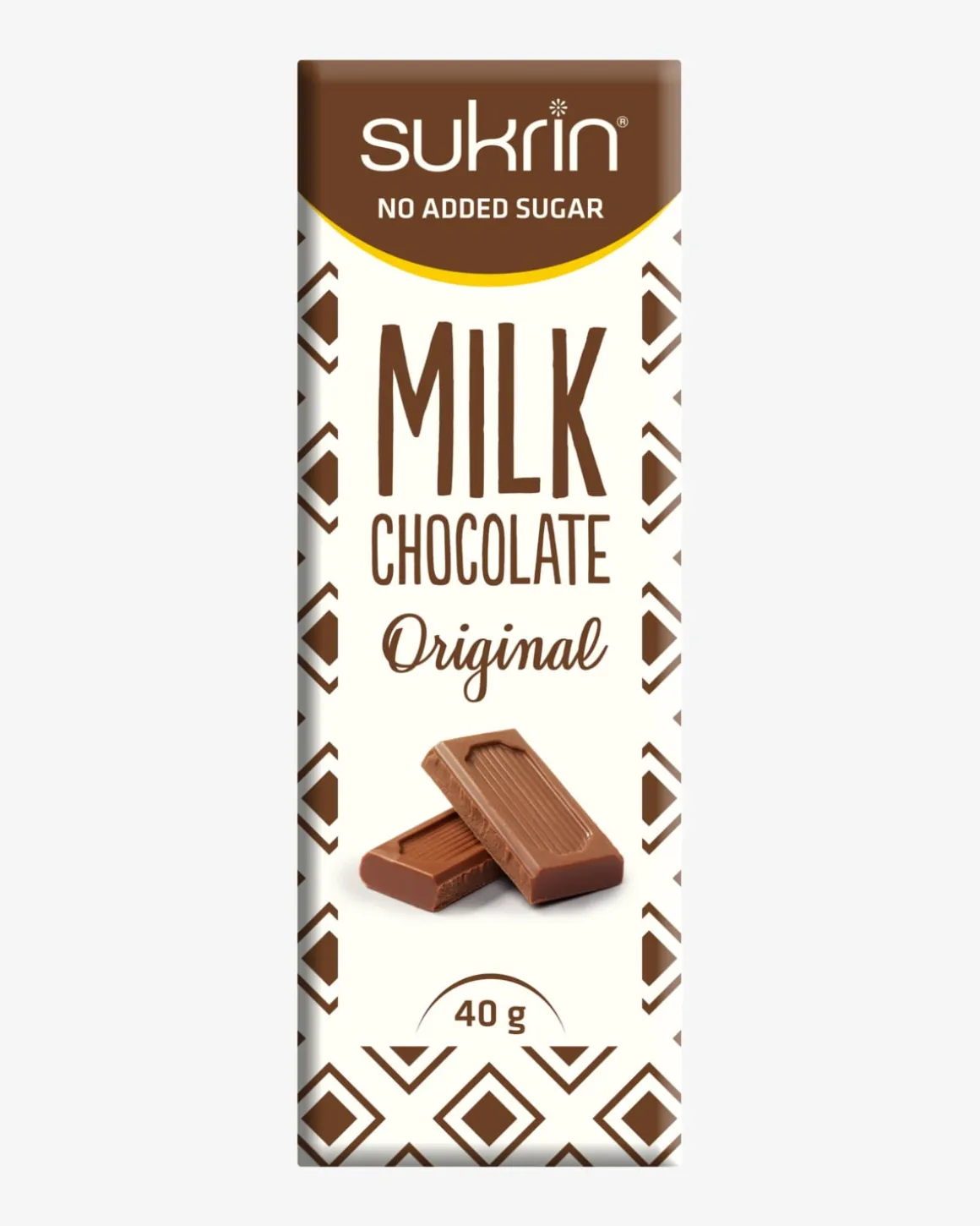 Sukrin Melkesjokolade 40g