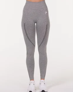 Sustainable Habits Tights Green Dusty Marl