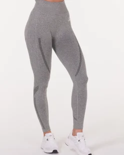 Sustainable Habits Tights Green Dusty Marl