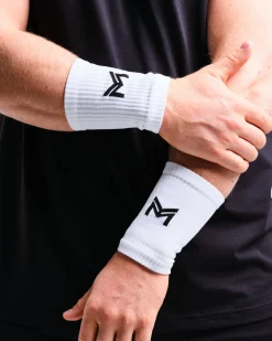 Sweat Bands 2-Pack White + 2-Pack Black