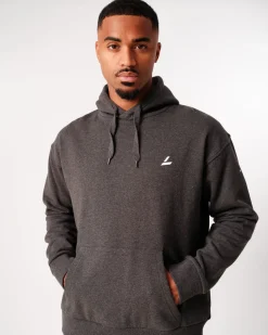 Sweat Hoodie + Core Sweatpants Dark Grey Melange SET