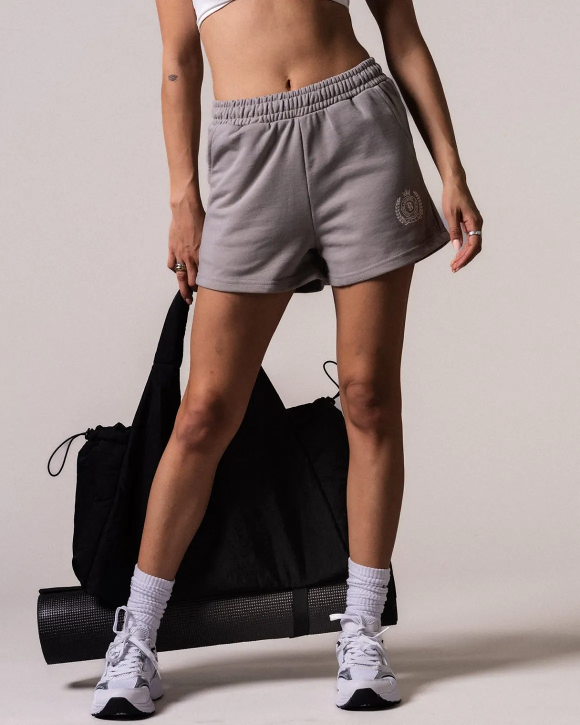 Sweat Shorts Loopback Grey Dove