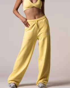 Sweat Shorts Loopback Yellow Lemon