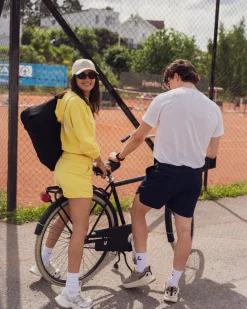 Sweat Shorts Loopback Yellow Lemon