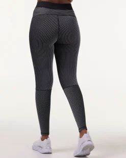 Swift Tech Rib Tights Black/White