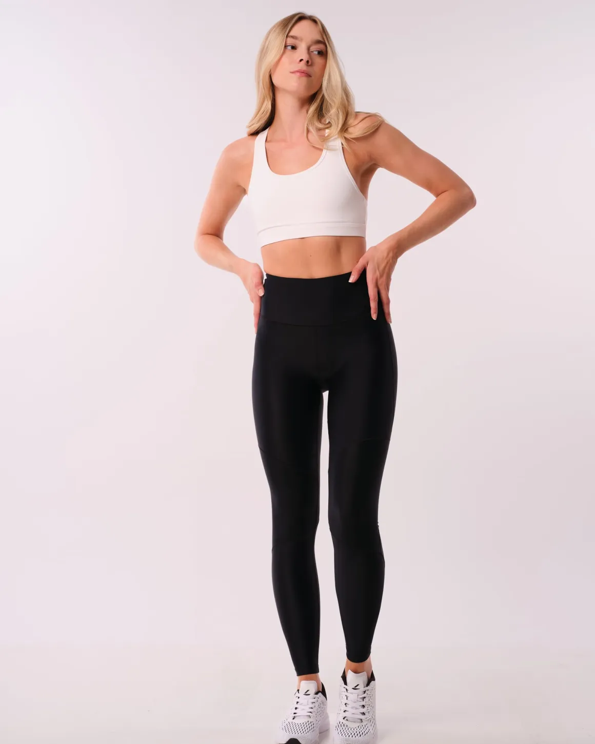 Tech Comp Tights Black Reflective