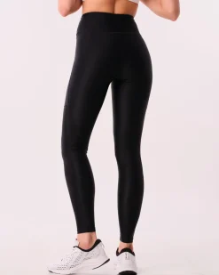 Tech Comp Tights Black Reflective